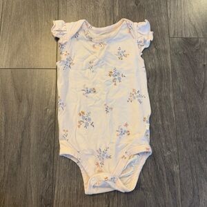 Floral Print Kids Bodysuit